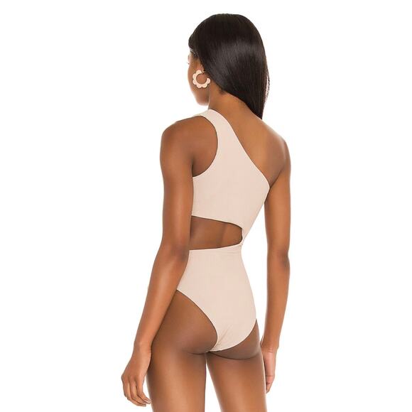 Beach Riot Tan Celine One Piece Swim Suit M NWT - Picture 3 of 4